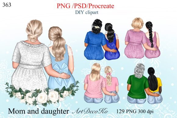 Evaluating Mother and Daughter Clipart: A Practical Guide for Designers and Creators