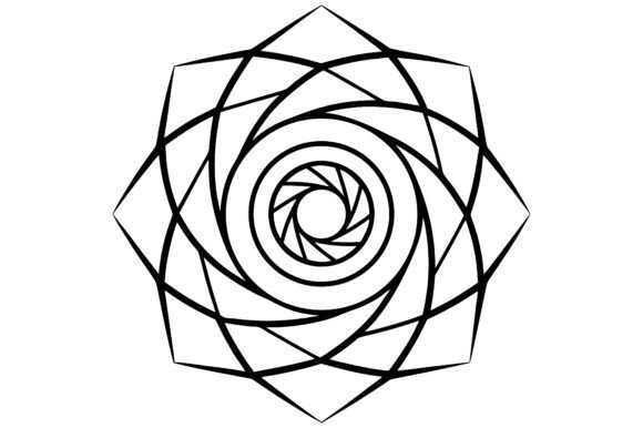 How Abstract Geometric Spiral Line Design Elevates Modern Creative Projects