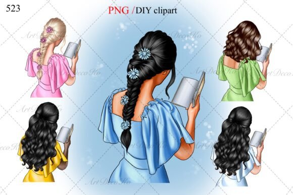 Transforming Digital Narratives with Premium Bookworm and Booklover Clipart Assets